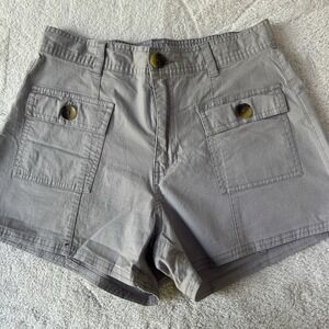 Vuori Vintage Ripstop Utility Short Women's Small Cotton Blend Outdoors VW3039